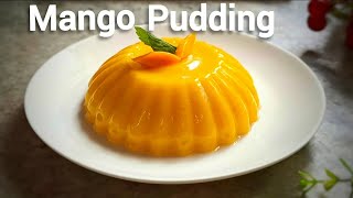 Yum Yum Mango Pudding 🍮 #recipe #like #video #2024 #food #mango #youtube #Arjakshdeep