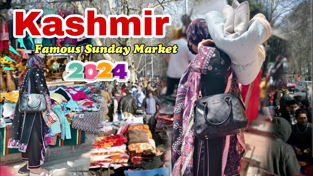 Reality of Famous Sunday Market Srinagar || Starting Price 50 Rs 😲|| Famous Sunday Market Srinagar
