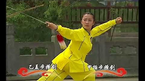 中华剑术套路示范视频 Chinese Sword Set Routine Demonstration Video