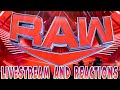 MONDAY NIGHT RAW MONEY IN THE BANK GO HOME SHOW (LIVESTREAM AND REACTIONS)