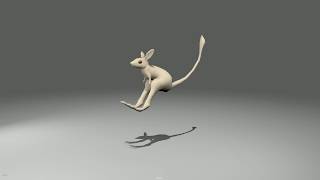 Springhare Animating Jump