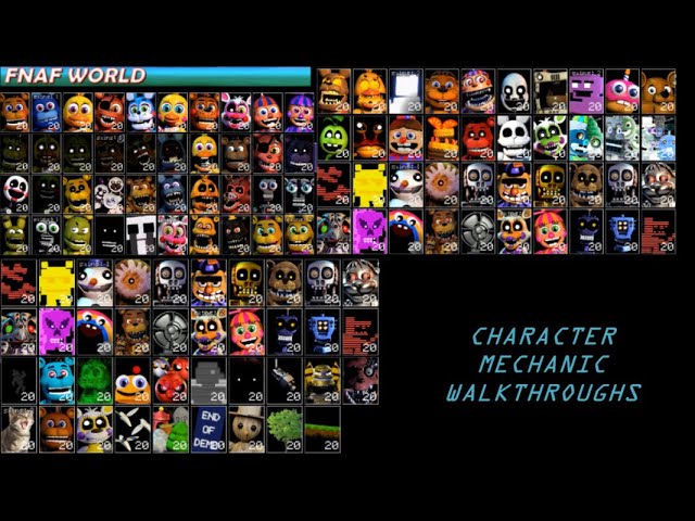 Five Nights At Freddy's: Sister Location FNaF World Ultimate Custom Night Five  Nights At Freddy's 4