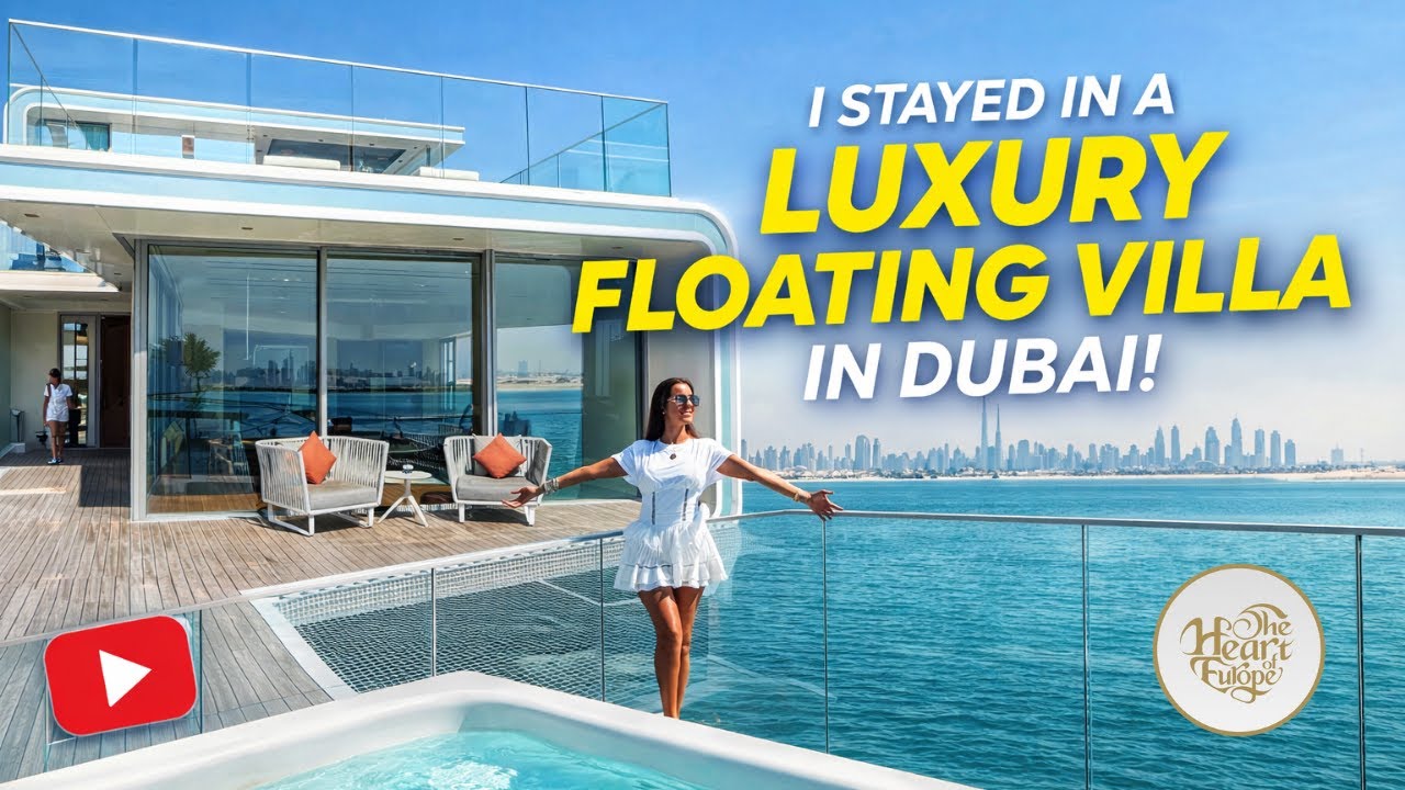 SUYUN ALTINDA UYUMAK! 🐠 BU EV YÜRÜYOR 😱 Dubai’de Milyon Dolarlık Yüzen Villa Turu! 🌊✨