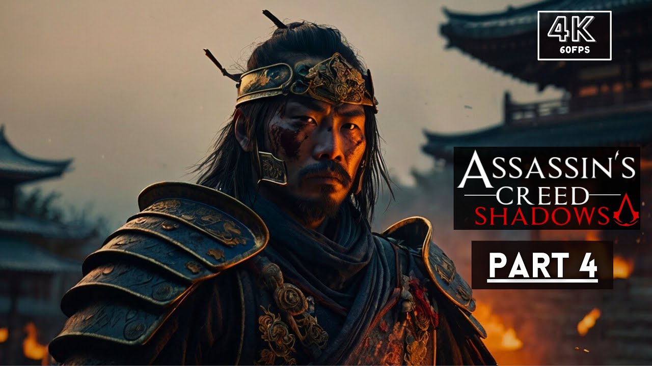 ASSASSIN'S CREED SHADOWS Gameplay - AKECHI MITUHIDE - PART 4 - FULL ...