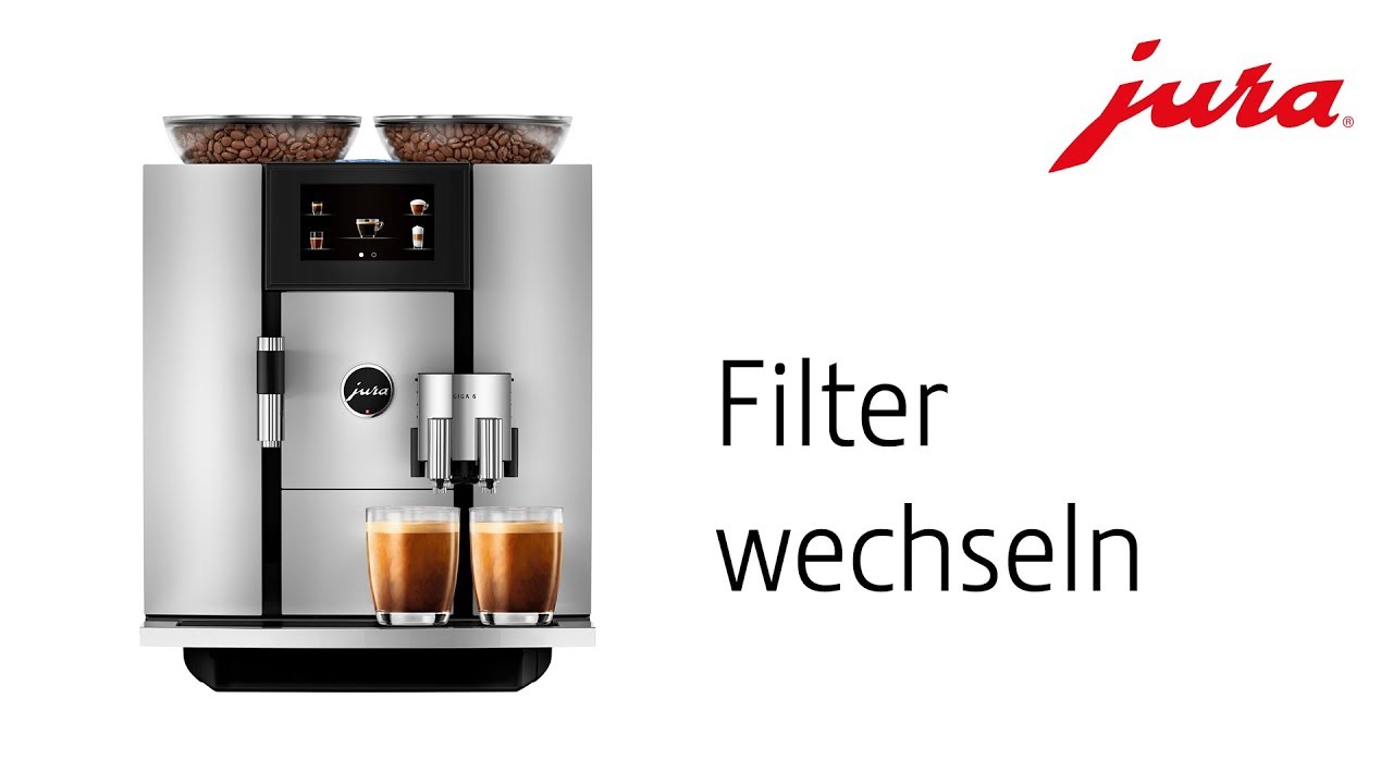 JURA GIGA 6 - Filter wechseln - YouTube