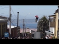 Watch these riders race across the rooftops