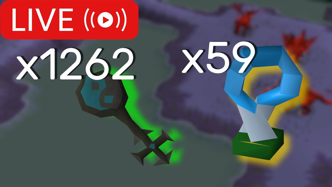 🔴 1262 Brimstone keys + 59 Dark totems 