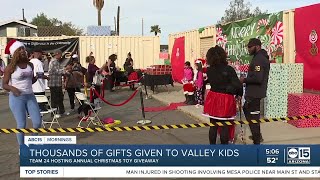 Team 24 hosts annual Christmas toy giveaway