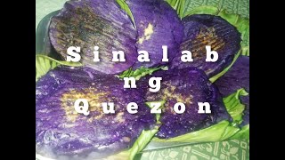 Sinalab Na May Bukobibingka Ng Quezon Native Delicacy