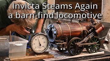 Invicta Steams Again… A barn-find locomotive at Peter’s Railway
