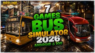 7 GAME JADI SUPIR BUS TERBAIK 2026 | Android iOS Offline