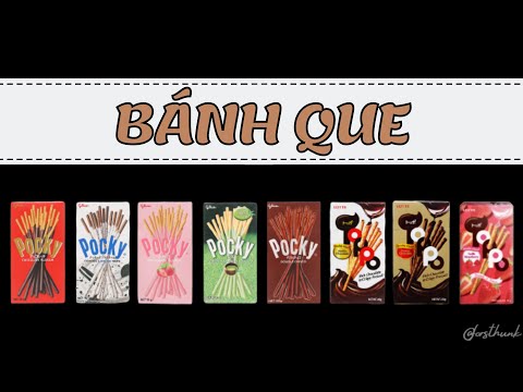 Video Calo trong bánh que | POCKY & TOPPO | dâu, matcha,... - youtube