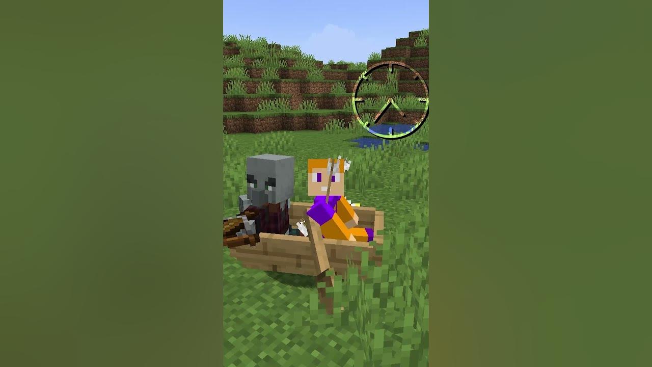 How To BREAK a PILLAGER'S CROSSBOW! YouTube