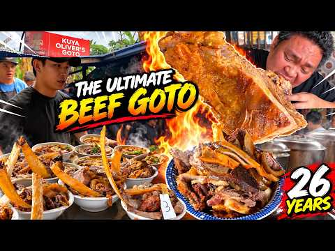 THE ULTIMATE BEEF GOTO! 🔥 26 Years of Filipino Street Food!