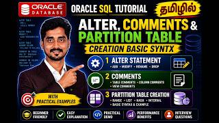 Master Oracle ALTER & Partition Tables | Oracle SQL Tamil | Practical Examples