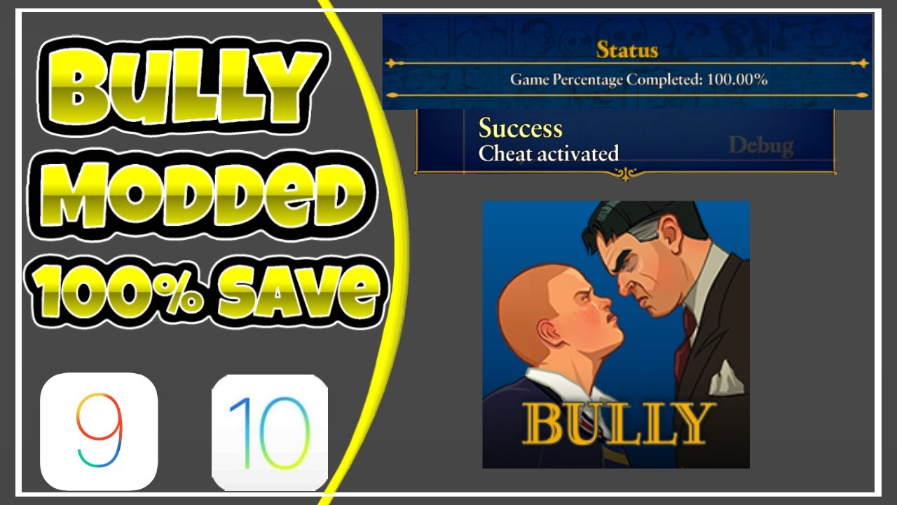 ANDROID - Bully: Anniversary Edition - 100% Save Game – YourSaveGames