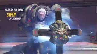 OVERWATCH | Hammertime with Reinhardt & Moira