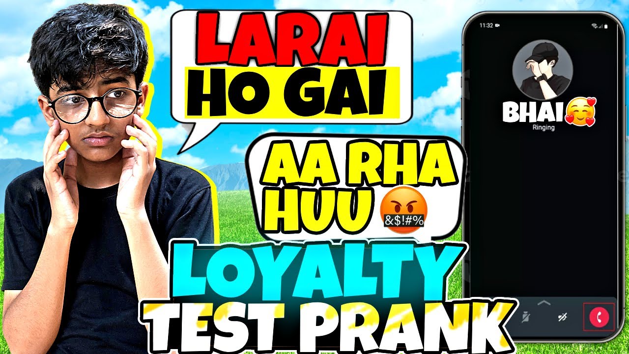 LARAI HO GAII🤬 || LOYALTY TEST PRANK ON MY FRIENDS😱 || AhmerVlogs