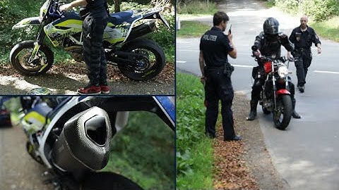 So lief die Motorradkontrolle der Polizei Osnabrück an "Rennstrecken" im Landkreis