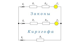 Как составить уравнения по законам Кирхгофа?