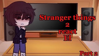 Celebrity Stranger things 2 react El ll part 7 ll Profile