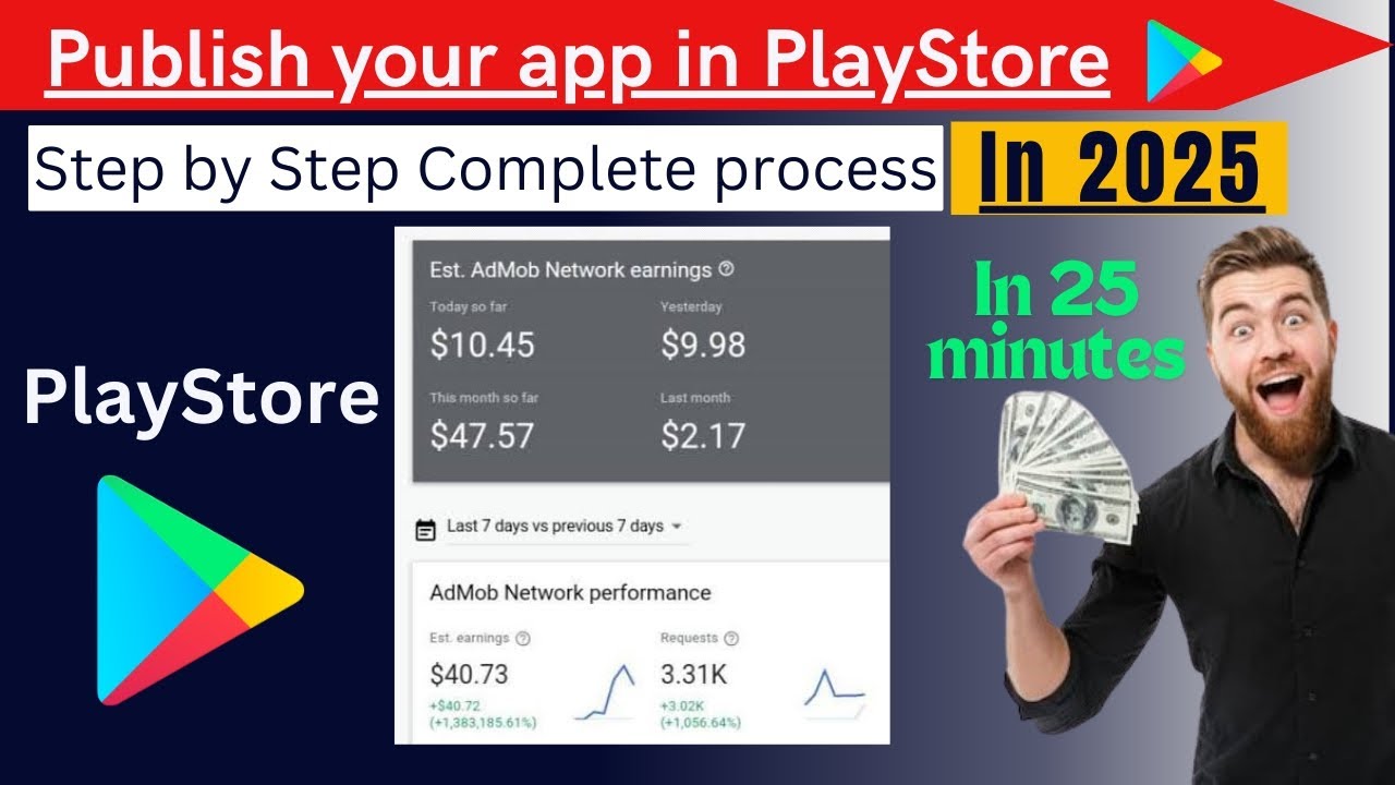 How to Publish app on Play Store || 2025 || Google Play Store || Play ...
