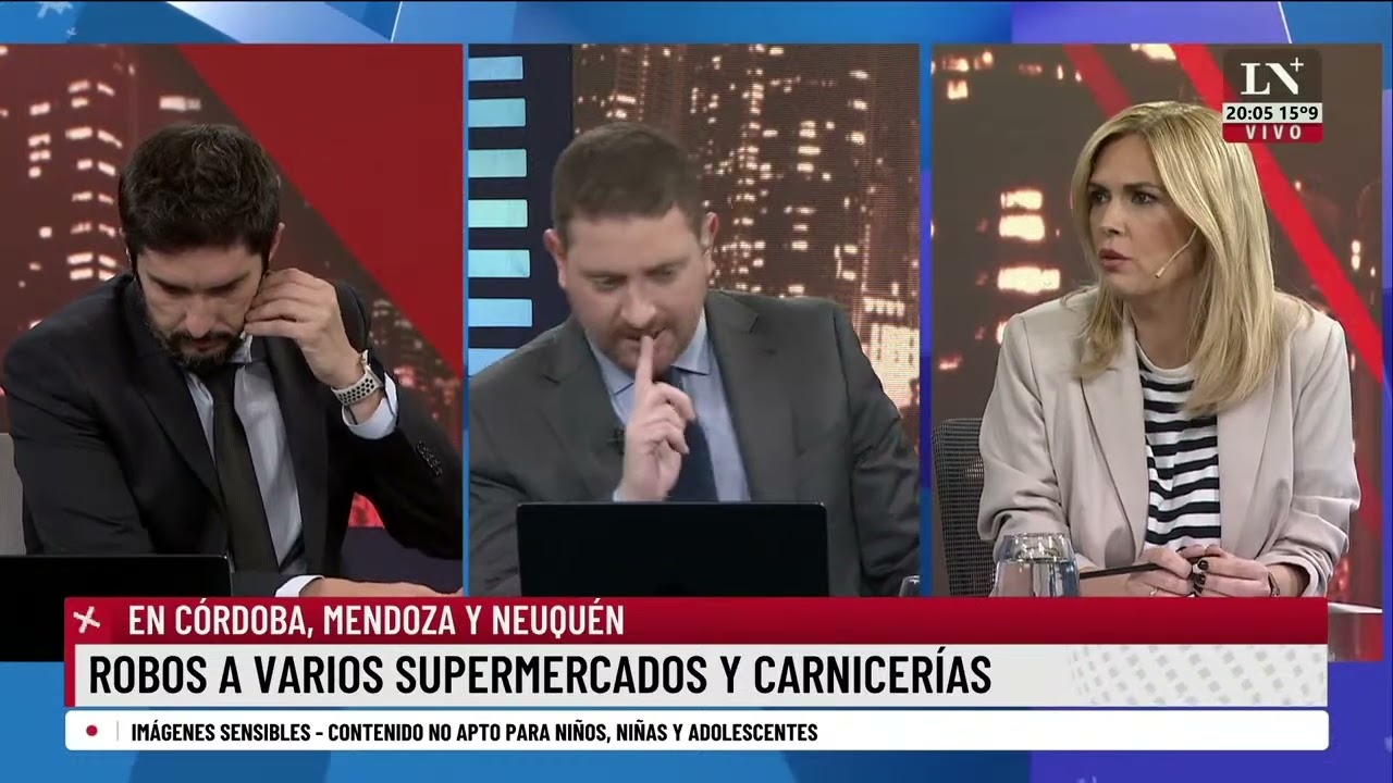 Robos a varios supermercados y carnicerías; en Córdoba, Mendoza y Neuquén