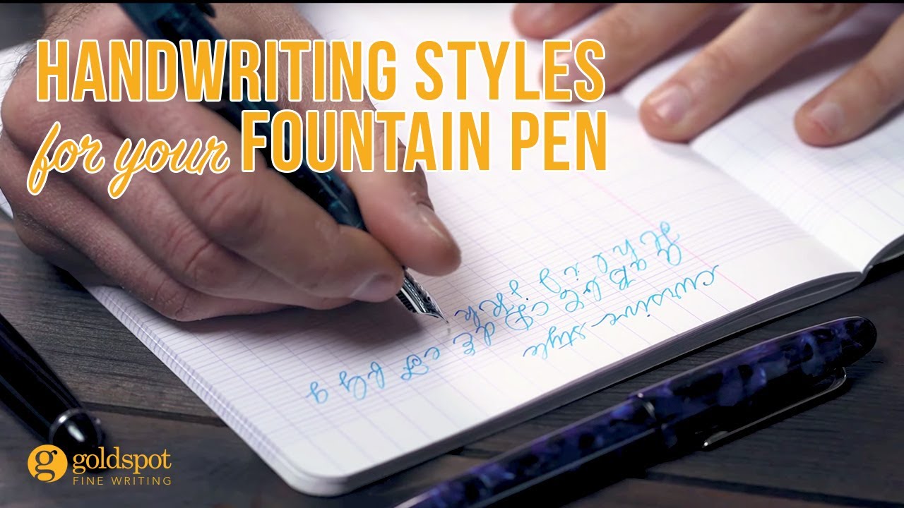 How To Write With A Fountain Pen: The 3 Simple Steps (2023