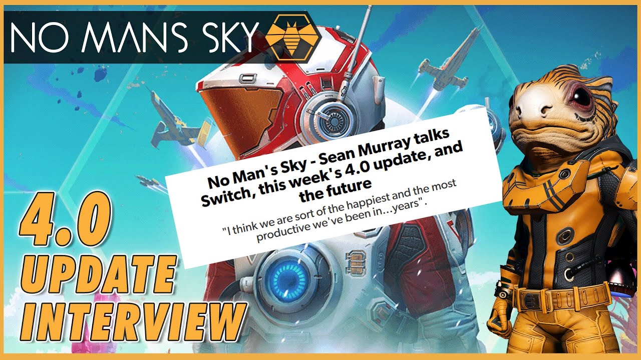 🔴 No Mans Sky 4.0 EuroGamer/Sean Murray Interview - No Mans Sky Livestream