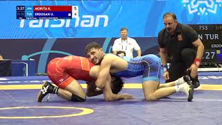 FS 70KG 1/8 Round | Kaito Morita (JPN) Vs Umut Erdogan (Tur) | U23 World Championship 2025