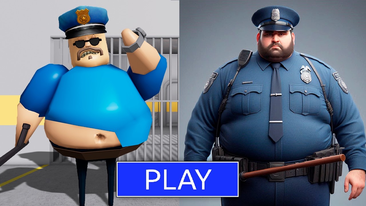 BARRY'S PRISON RUN V2 IN REAL LIFE New Game Huge Update Roblox- All Bosses Battle FULL GAME #roblox