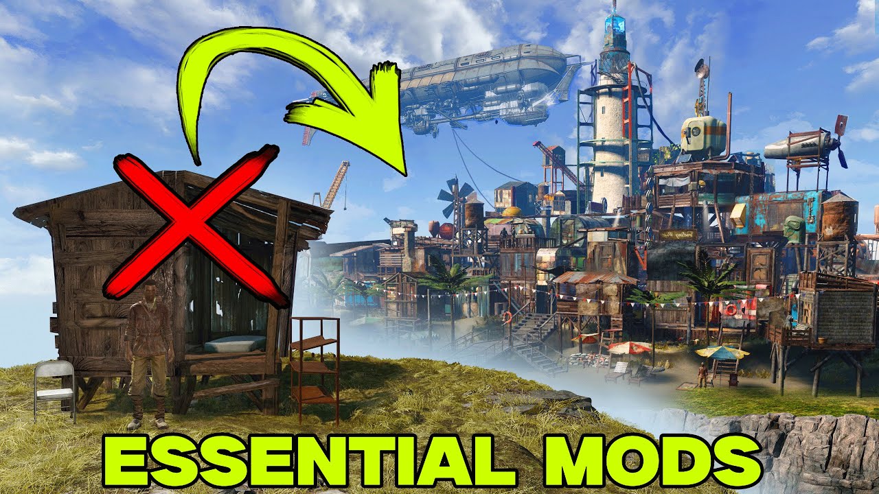 These 5 Mods Make Fallout 4 Settlement Building Insane!