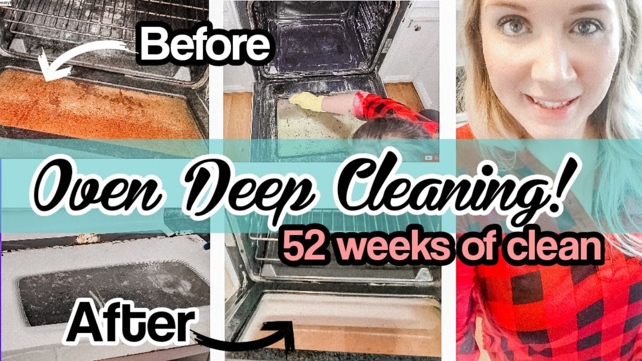 How to Clean BETWEEN the Glass on Your Oven Door // DEEP CLEANING YOUR
