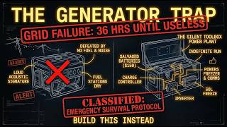 Why Your Gas Generator Will Become Useless in a Crisis (And What to Build Instead)