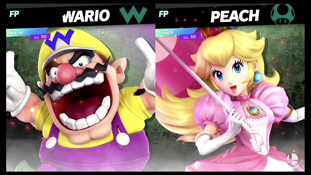 Super Smash Bros Ultimate Amiibo Fights – Request #11014 Wario vs Peach ...