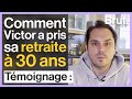 Victor a pris sa retraite  30 ans