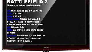Battlefield 2 System Requirements