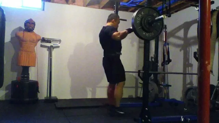 Overhead Press: 255lbs