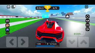 Lykan Hypersport Car Dealership Tycoon Circuit race lap 3 time best lap 32.7 total time 1:41.7