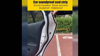Car door seal strip