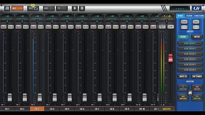 Ui24R using the RTA to tune a room
