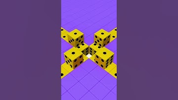 🎲  Rolling Dice Loop - Oddly Satisfying 3DAnimation