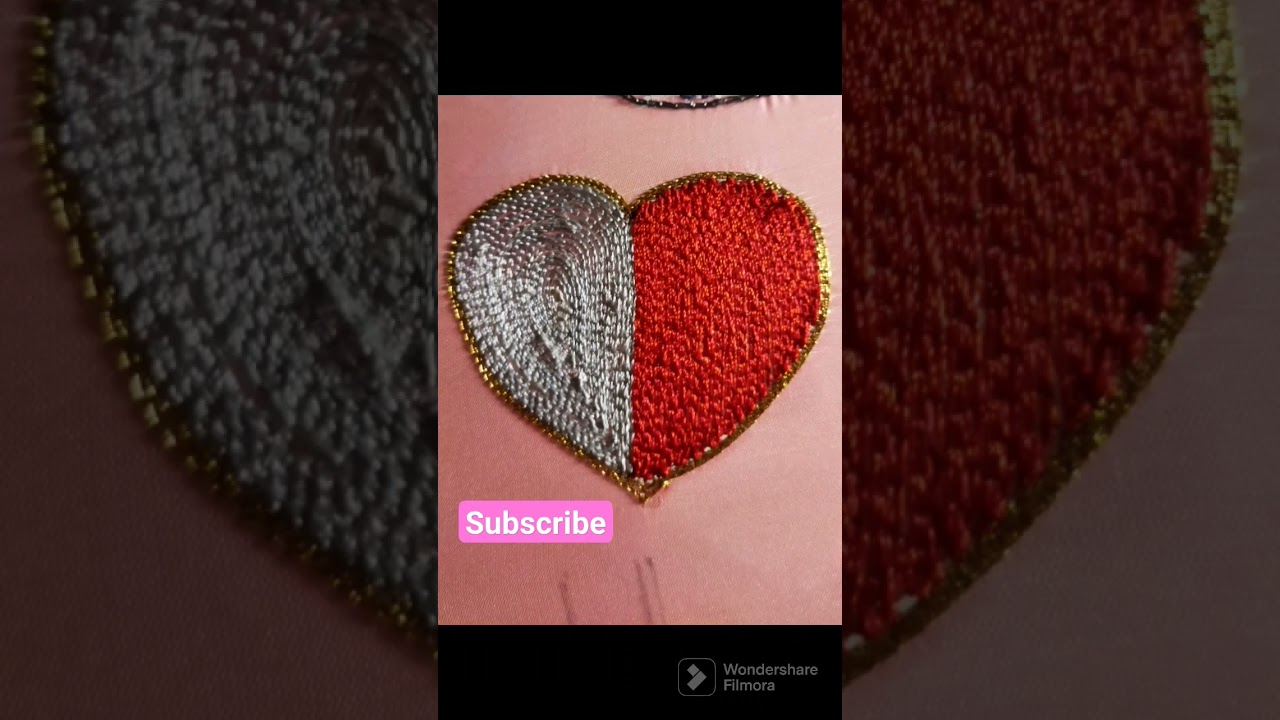 Aari thambur stitch design