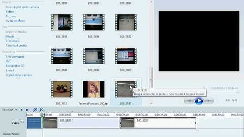 How to import videos into Windows Movie maker