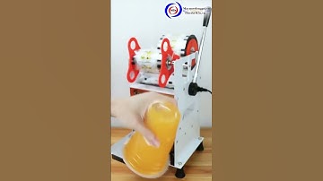 Hướng dẫn cách sử dụng máy dập cốc Eton D1 - Dán ly 700ml