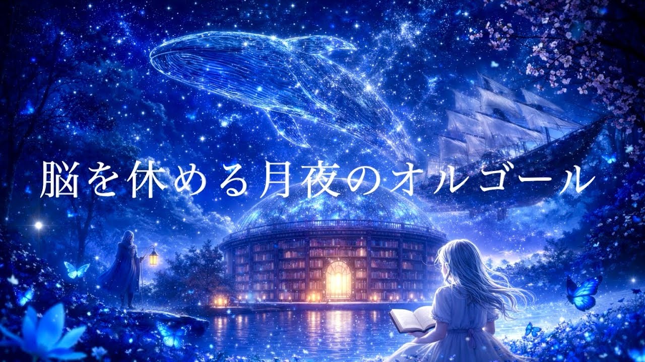 脳を休める月夜のオルゴール