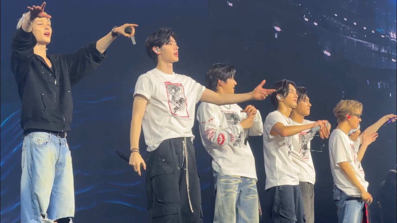 Enhypen Walk the line Final Concert Day 3 (Sunoo Crying & Group Hug) in Seoul KSPO Dome 