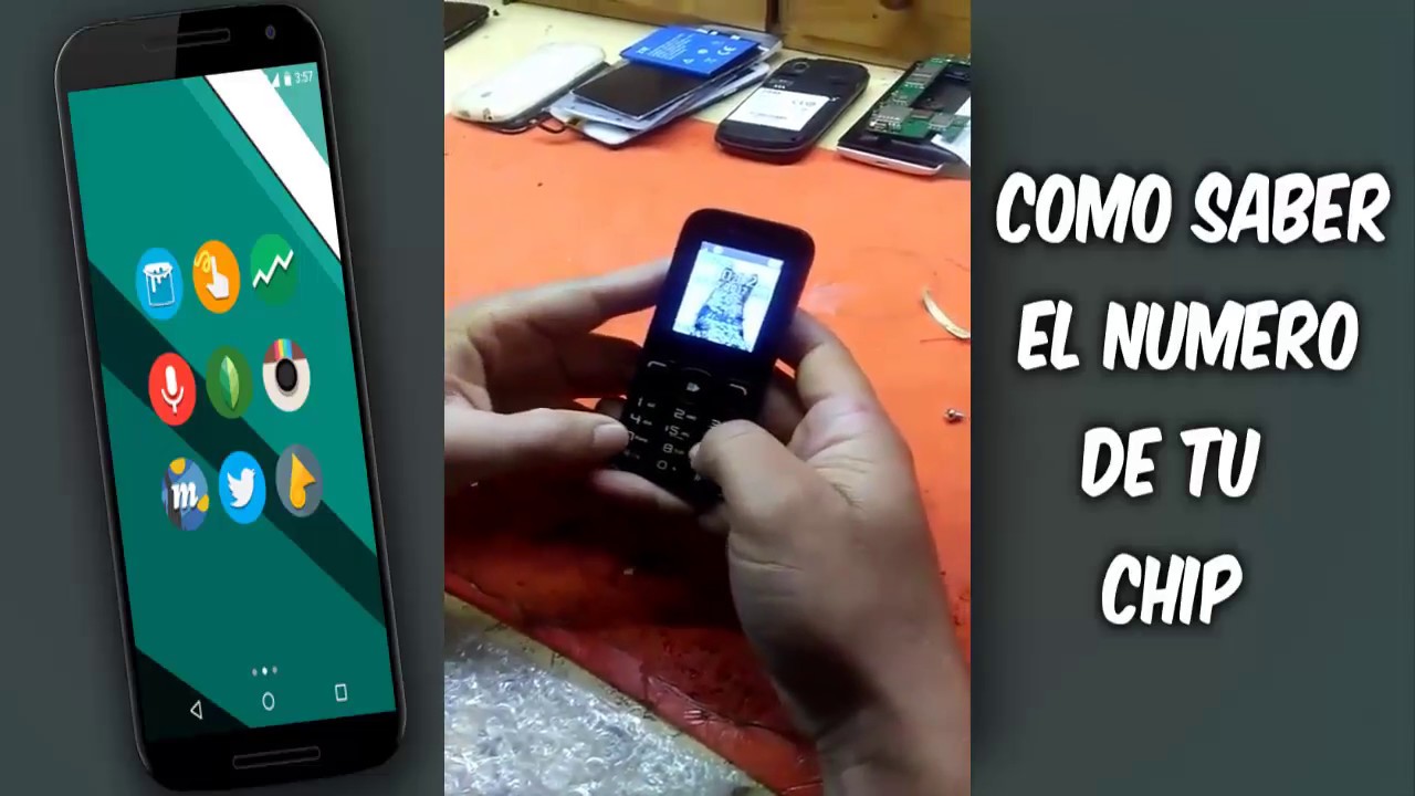 Como saber el numero de tu chip YouTube