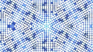 Shimmering White And Blue Kaleidoscope Stock Motion Graphics