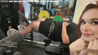 Esfand Impresses Amouranth With His Thrusting Game